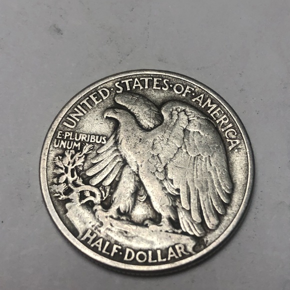 1942 Liberty Walking Half Dollar Silver Coin, 6 coins available - Picture 2 of 3